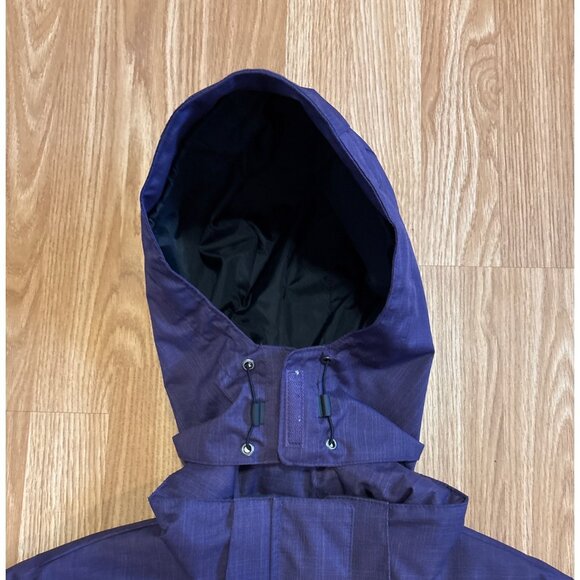 Columbia Interchange Jacket Womens Med Purple Waterproof Remove Hood Pockets - Picture 3 of 13